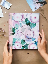 FA магн.10л 23х28, спираль, flora art Розы