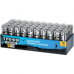 Трофи  LR6 ENERGY POWER Alkaline bulk 40