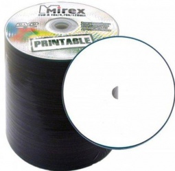 Mirex DVD-R printable inkjet 4.7Gb 16xbulk 100