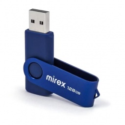USB Flash Mirex SWIVEL deep blue 128Gb
