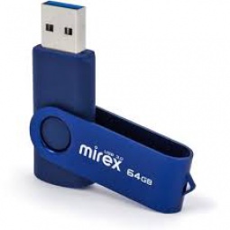 USB Flash Mirex SWIVEL deep blue 64GB