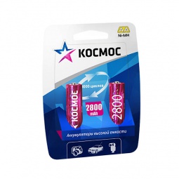 Космос акк. HR6 NI-MH 2800mah BL2