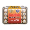 Kodak  LR6 MAX SUPER Alkaline plastic box 24