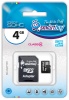 SD Micro  4 GB Smart Buy class  4 с адаптером