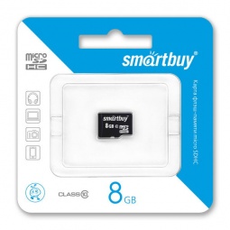 SD Micro  8 GB Smart Buy Class 10 без адаптера