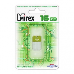 USB Flash Mirex ARTON GREEN 16GB (ecopack)