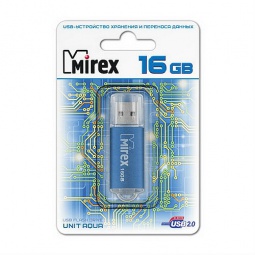 USB Flash Mirex UNIT AQUA 16GB