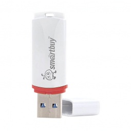 USB Flash Smart Buy  4Gb Crown white