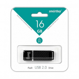 USB Flash Smart Buy 16Gb Quartz series black