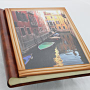 Итальянский фотоальбом ручной работы TEZORO Wood 24x30 №2