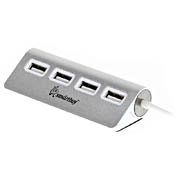 USB Хаб Sartbuy 4 порта Silver-181-S